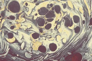 Deserted Landscape Illustration Drucke: Abstract creative marble pattern texture