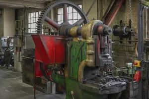 German Technology Museum Drucke: Machine in a former drop forge