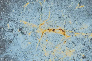 Empty Deserted Landscape Photo Drucke: Marble stone texture as a background pattern