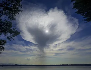 Dramatic Cloud Formation Drucke: Dramatic cloud structure, cloud