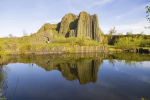 Uninhabited Basalt Stone Formations Drucke: Basalt natural monument
