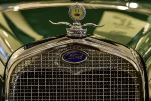 Detail front Ford model A
