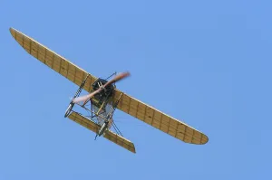Acrobatic Flight Demonstration Drucke: Bleriot, bleriot xi, Eindecker