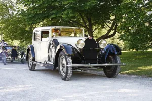Rare Automobiles Drucke: Bugatti Type 46, built in 1931