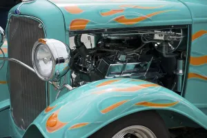 Motor, Auto, individuell gefertigte Design.