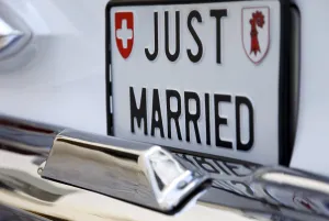 Historic Motor Vehicles Drucke: Just Married
