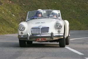 Classic Sports Car Drucke: MG A