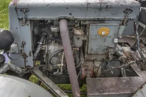 Agricultural Machinery Germany Drucke: Oldtimer meeting, engine block