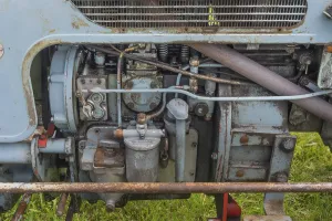 European Agricultural Machinery Drucke: Oldtimer meeting, engine block