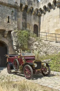 Vintage Passenger Car Drucke: Oldtimer Straker Squire, built in 1910