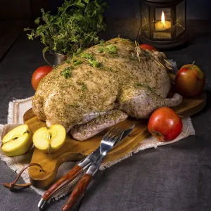 French Cuisine History Drucke: Raw duck prepare