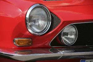 Gerahmter Druck : Rotte Simca