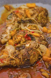 Western Asian Cuisine Drucke: Roasting pan