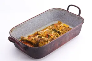 Western Asia Cuisine Drucke: Roasting pan