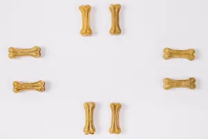 Domestic Cat Grooming Drucke: Chewing bones composition