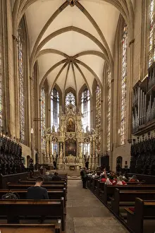 Erfurt Cathedral Drucke: Cathedral, Erfurt, Thuringia, Germany