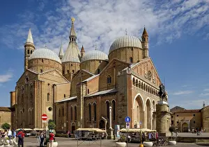 Padua Cathedral Square Drucke: Cathedral Square with Basilica of St