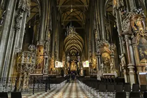 St Stephens Cathedral Vienna Drucke: Cathedral, St. Stephen's Cathedral