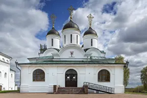 Historic Church Building Drucke: Cathedral of the Transfiguration in Savior Transfiguration Monastery in Murom