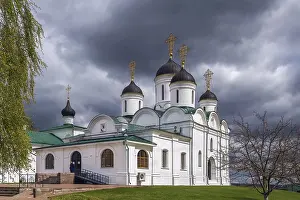 Drucke von Dom der Verklärung im Erzengel-Salvator-Verklärungs-Kloster in Murom, Russland Föderationsarchitektur Drucke: Dom der Verklärung im Saviour-Verklärungs-Kloster in Murom