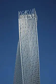 Dubai Marina Architecture Drucke: Cayan Tower, twisted skyscraper