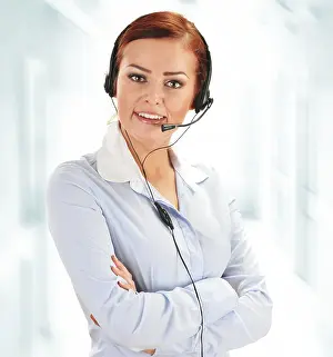 Telecommunication Professional Drucke: Call center operator. Customer support. Helpdesk