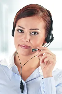 Customer Support Specialist Drucke: Call center operator. Customer support. Helpdesk