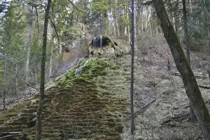 Natural Rock Formations Drucke: Until the last century