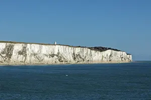 Kent Coastline Drucke: Chalk cliffs, cliffs, Dover, Kent