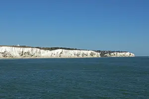 Steep Cliff Landscape Drucke: Chalk cliffs, cliffs, Dover, Kent