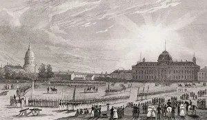 Champ De Mars Paris Drucke: Champ de Mars, the Ecole Militaire