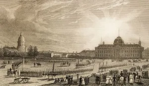 Champ De Mars Paris Drucke: Champ de Mars, the Ecole Militaire