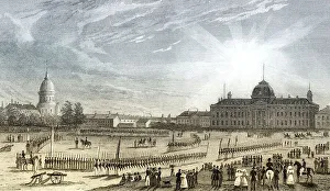 Champ De Mars Paris Drucke: Champ de Mars, the Ecole Militaire