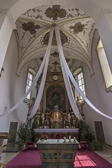Bavaria Interior Photography Drucke: Chancel of St. James the Elder