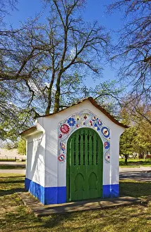 Türen Drucke: Kapelle in Rohatec, Bezirk Hodonín