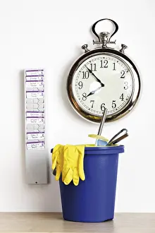 Workplace Cleanliness Drucke: Check clock