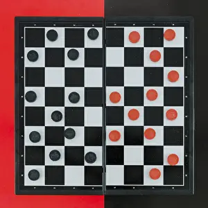 Close Up Drucke: Checkers