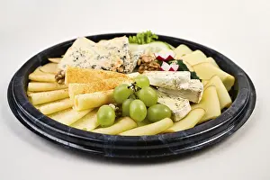 Still Life Cuisine Drucke: Cheese platter