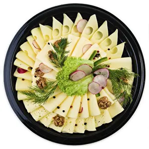 Still Life Images Drucke: Cheese platter