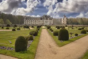 Centre Val De Loire Region Drucke: Chenonceau Castle