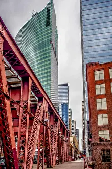American Architectural Style Drucke: Chicago architecture