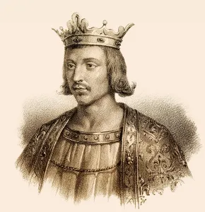 Medieval French Monarchs Drucke: Childebert III, called the Just