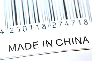 Maden Drucke: Made in China, Label 'Made in China'