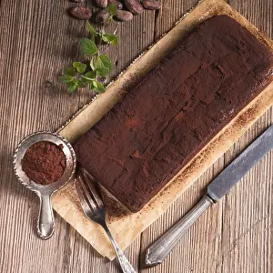 Baked Goods Pastry Drucke: Chocolate brownie