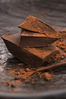 Sweet Treats Drucke: Chopped chocolate