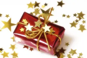Gold Ornament Drucke: Christmas decoration