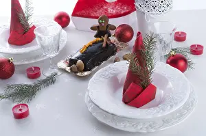 Gingerbread Dessert Ideas Drucke: Christmas table deko