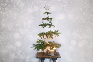 Advent Season Decoration Ideas Drucke: Christmas tree alternative