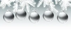 Christmas Tree Decorations Drucke: Christmas tree decorations