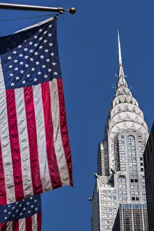 US American Urban Environment Drucke: Chrysler building, skyscraper, skyscraper
